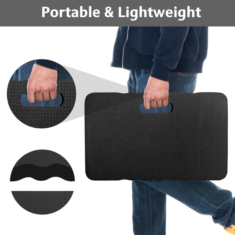 HOOPLE Extra Thick Kneeling Pad, Soft Foam Kneeling Cushion, Waterproof gallery