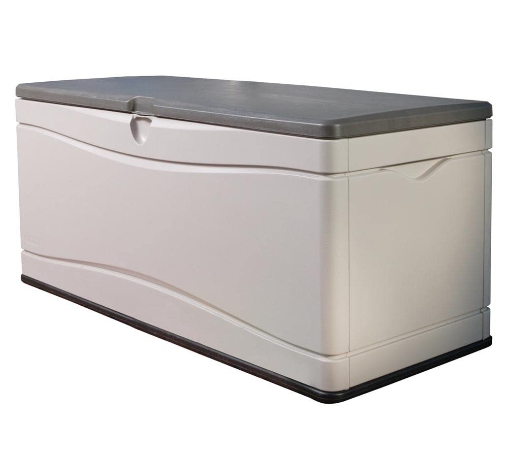 60012 Extra Large Deck Box, 130 Gallon, Desert Sand/Brown gallery