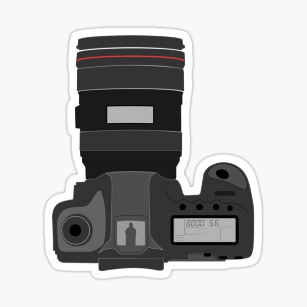 Photographer Camera Lens Photography Lover Decal Decor Laptop Vinyl Sticker gallery