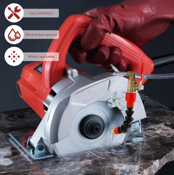 Copper Plastic Spray Nozzle Dust Remover Water Sprayer For Cutting Machine gallery