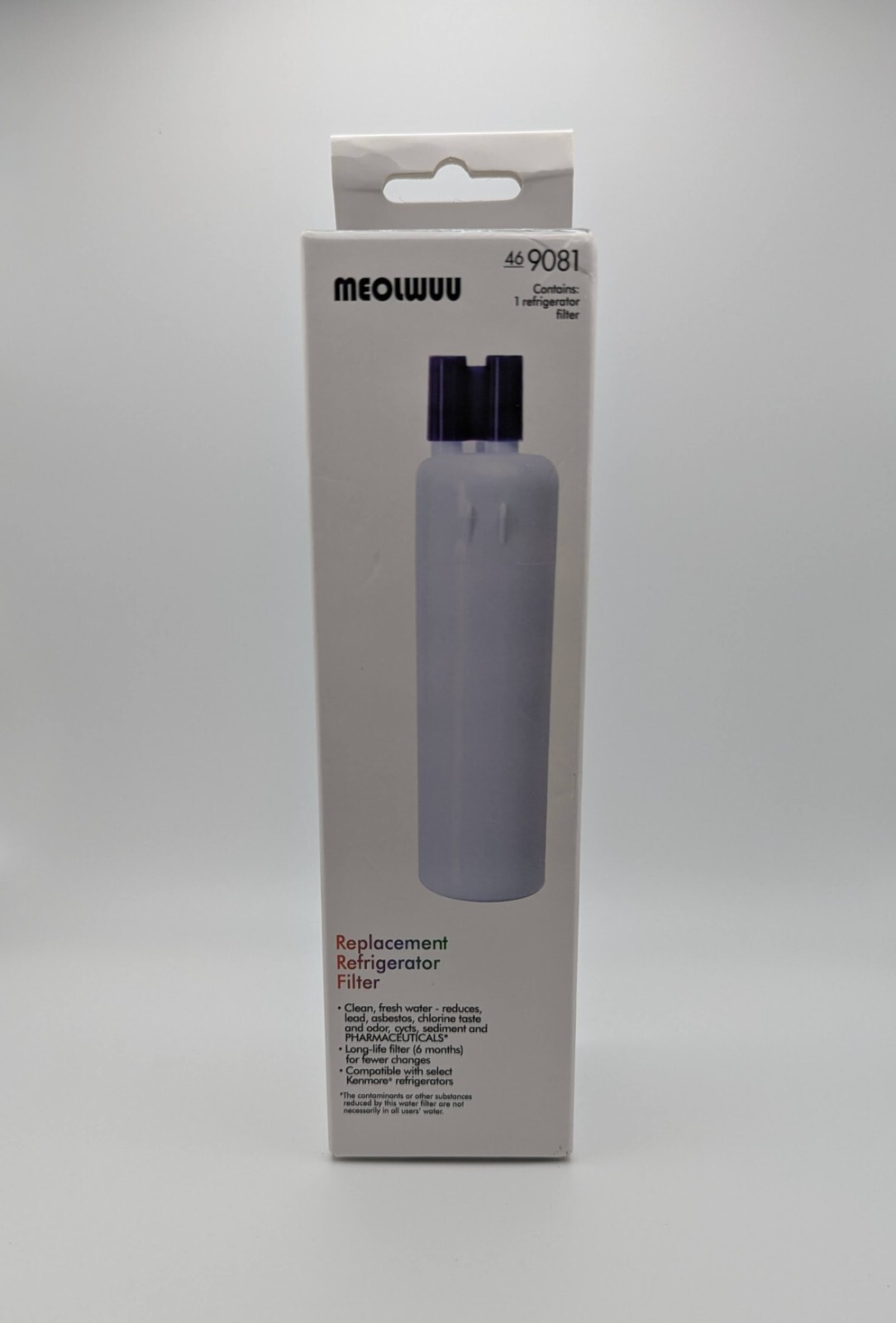 Meolwuu 9081 Replacement Refrigerator Water Filter 46-9081 NIB Free Shipping B6 gallery