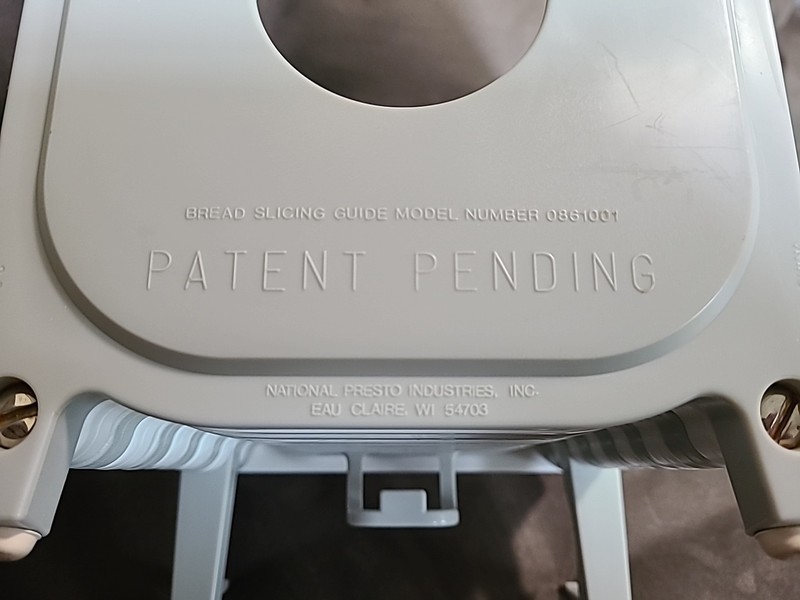 Presto Bread Slicing Guide Model #0861001 Vintage gallery