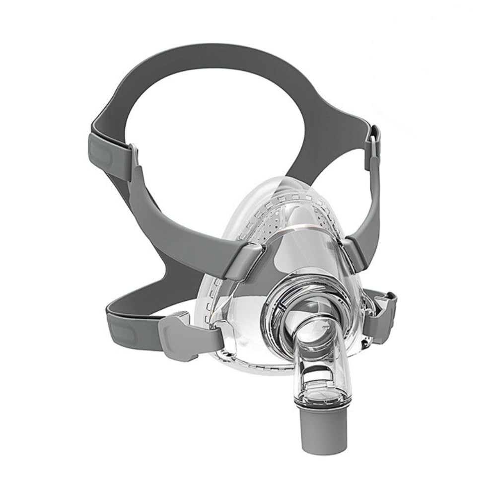 Full Face Mask with Headgear, Full Cover Replacement Kit, Reusable Sle larg gallery