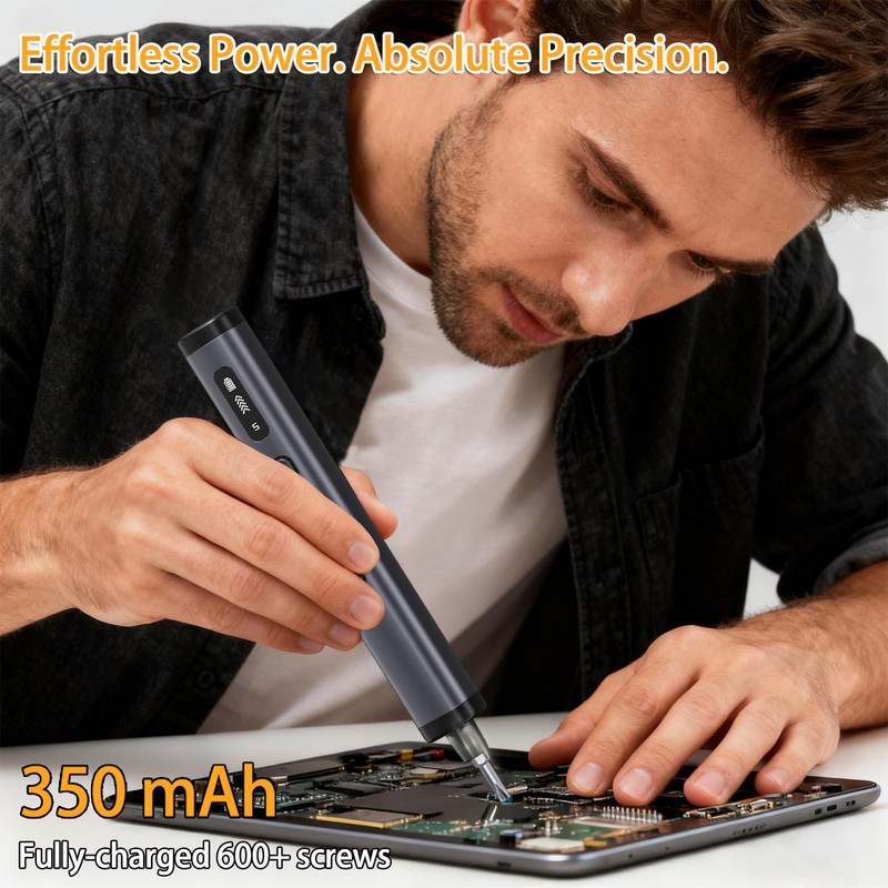 Screwdriver Set, 78 in 1 Power Precision Screwdriver Set, 5 Torque Modes with... gallery