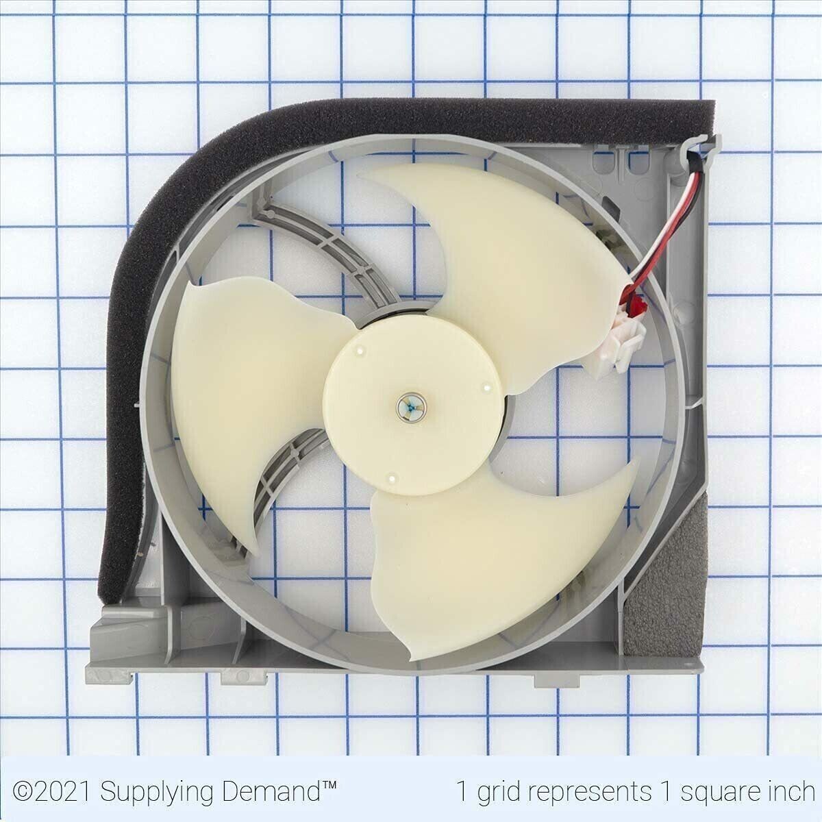 Condenser Fan Motor Compatible with Samsung Refrigerator RS25J500DWW RF4289HARS gallery
