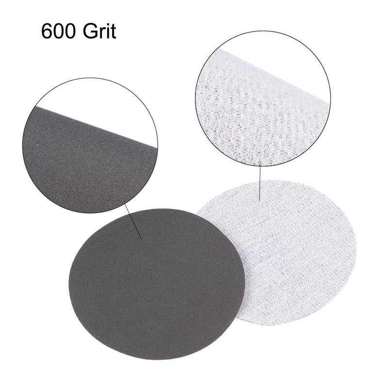 30pcs 3 inch 600 Grit Hook and Loop Sanding Disc Wet Dry Disc Silicon Carbide gallery