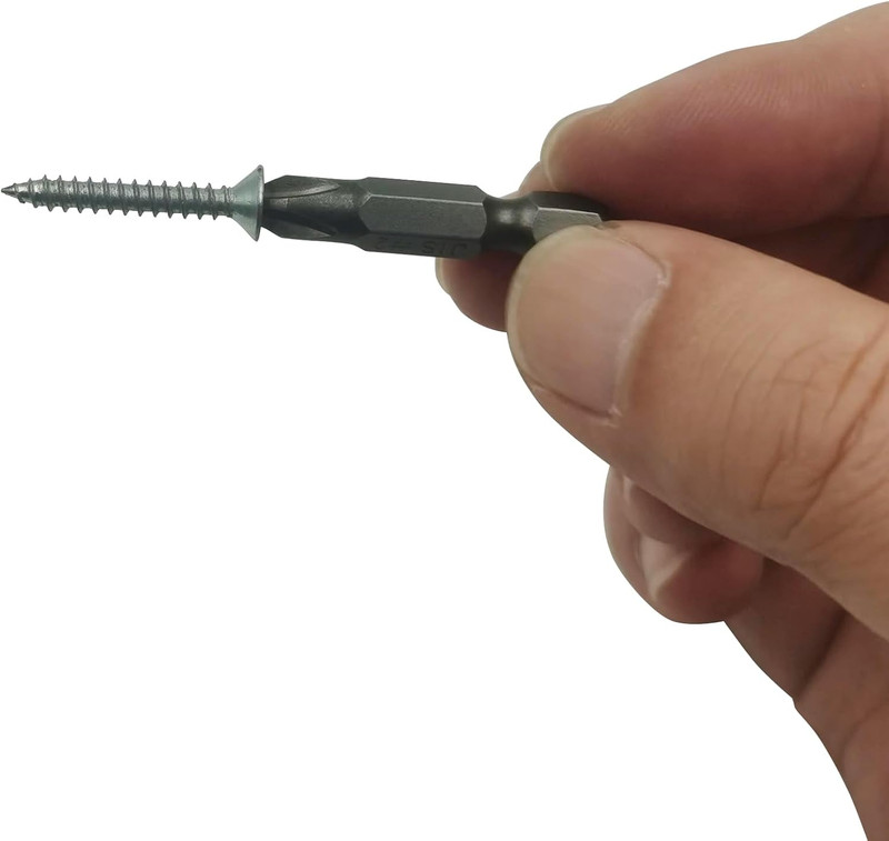 6Pcs 35Mm JIS Screwdriver Bit Set with Magnetic Tip, 1/4 Hex Shank, S2 Alloy Ste gallery