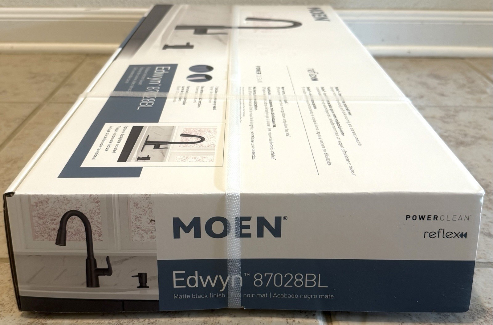 Moen Edwyn Matte Black Single Handle Pull-down Kitchen Faucet w/Sprayer Function gallery