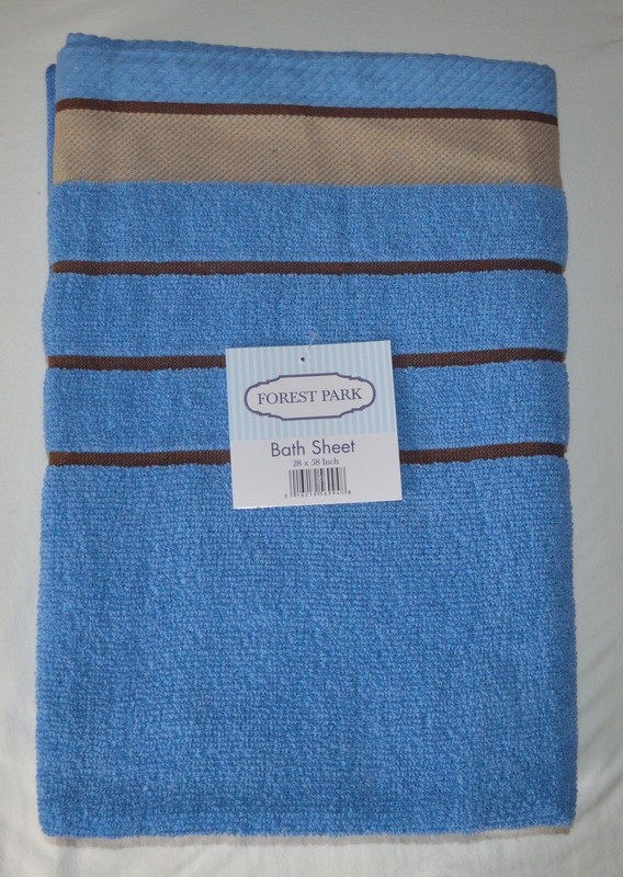 Bath Sheet 28” X 58” , 90% Cotton 10% Mix, Made In India gallery