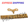 18 Size Brass Clock Winding Key Set 000-15 for Grandfather Mantel Wall Clocks gallery