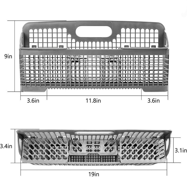 8562043 Dishwasher Silverware Basket Replace Whirlpool for WP8562043 8531233 gallery