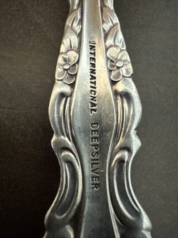 International COUNTESS Deepsilver Silver Plate Ornate 5 Piece Serving Set gallery