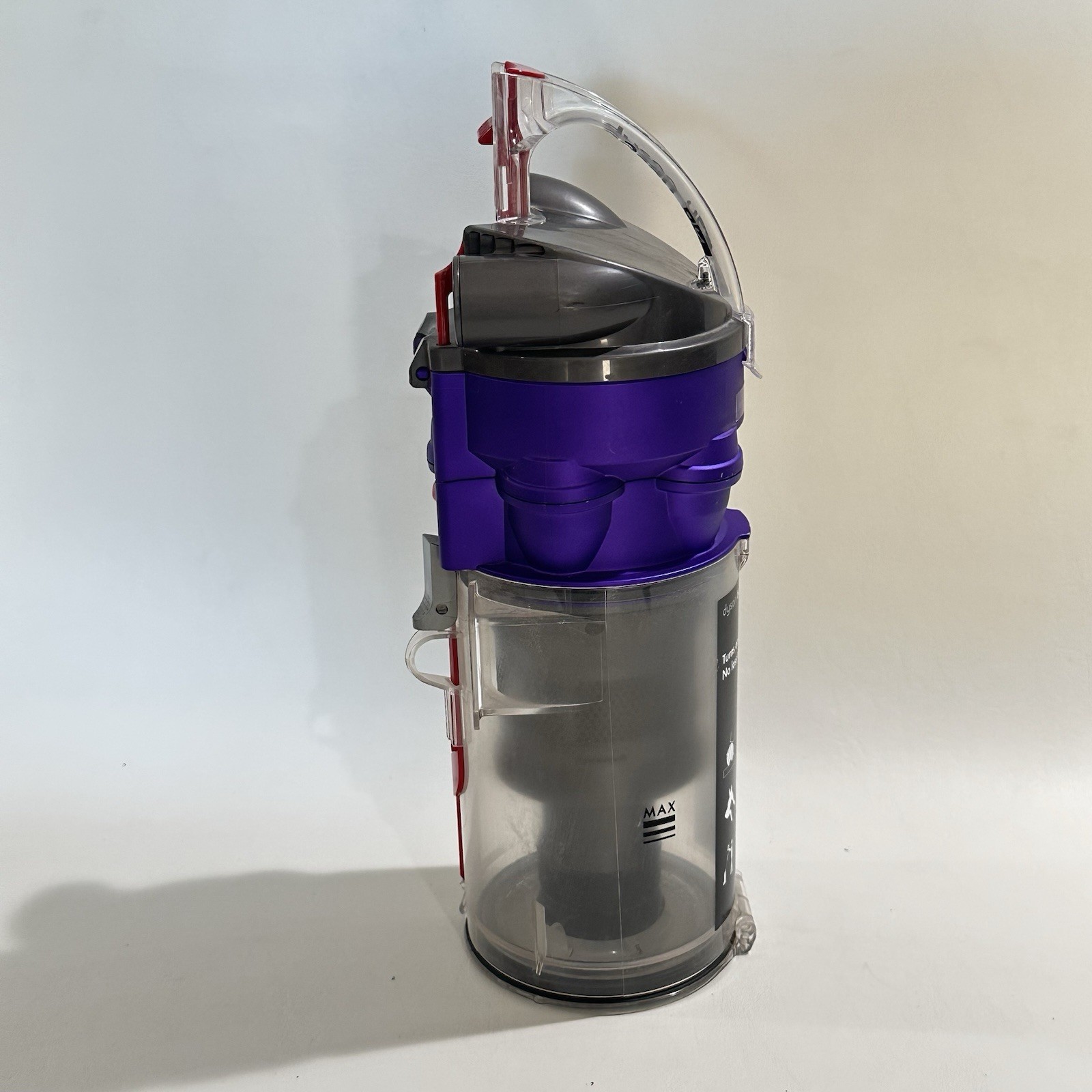 Dyson DC24 Vacuum Canister Assembly Dust Bin Replacement Part. Purple gallery