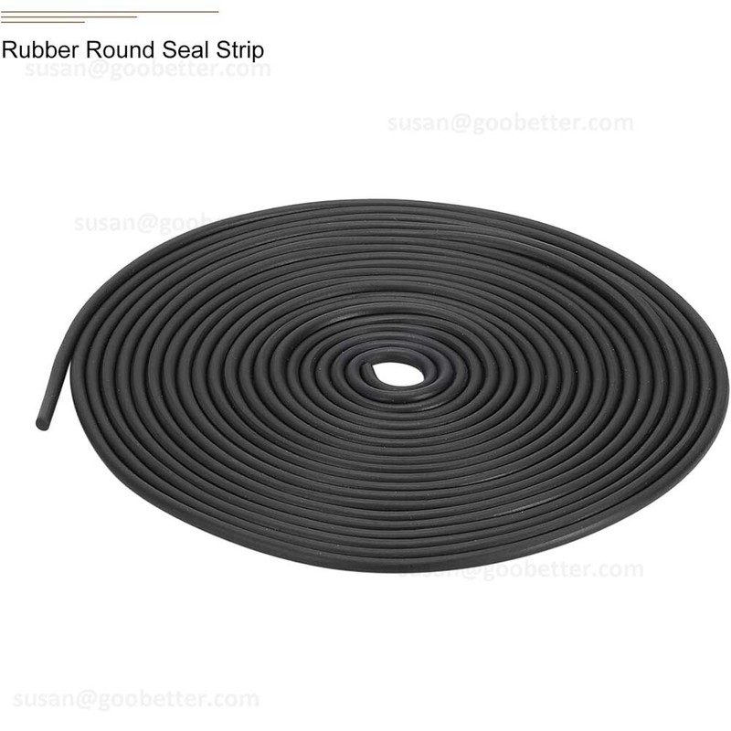 Solid Nitrile Rubber O-Ring Cord Oil Water Seal Gasket 1.5 to 50mm Dia Per Metre gallery