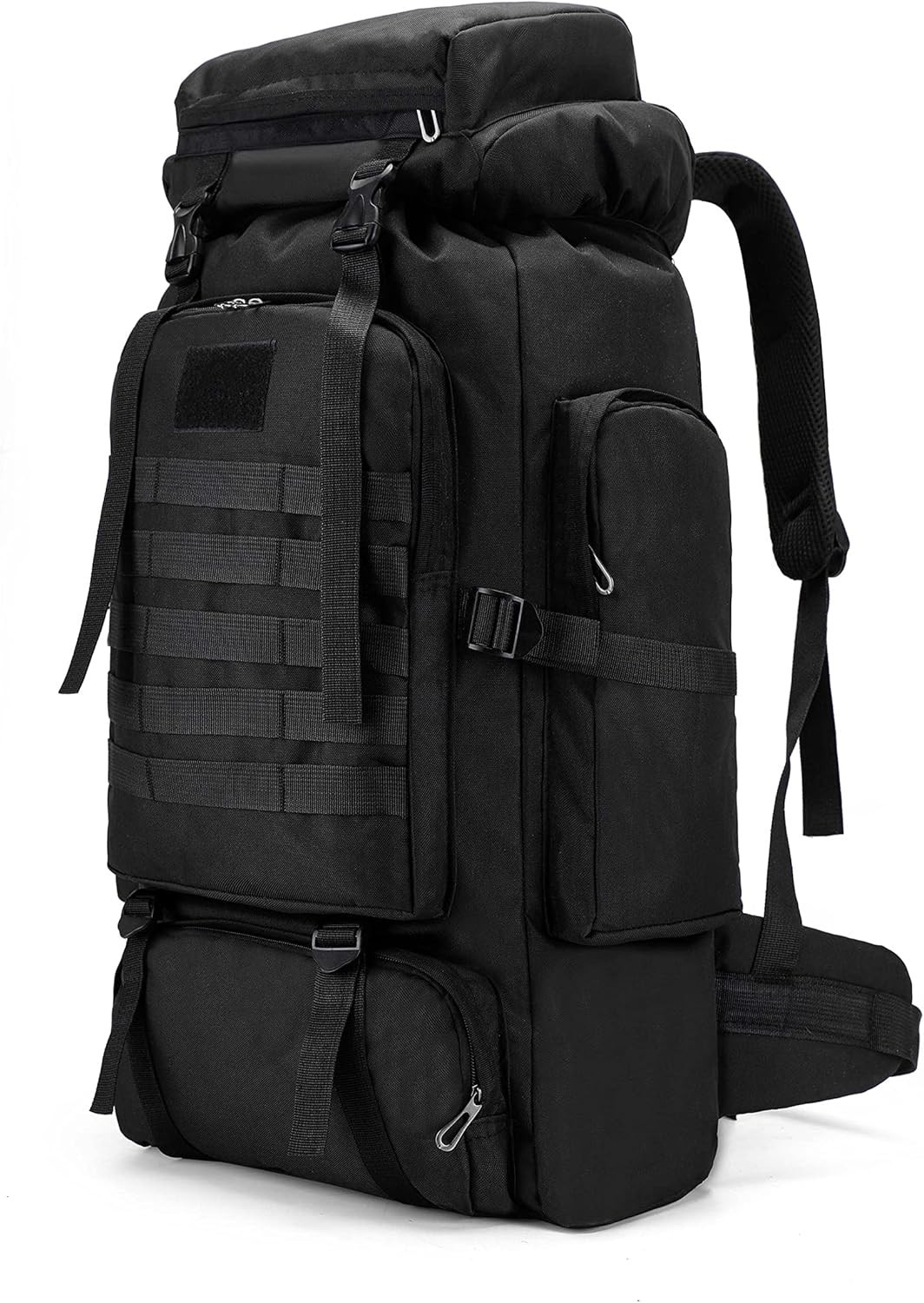 Lightweight 80L Tactical Hiking Bag with Multiple Pockets & Waterproof Design 3