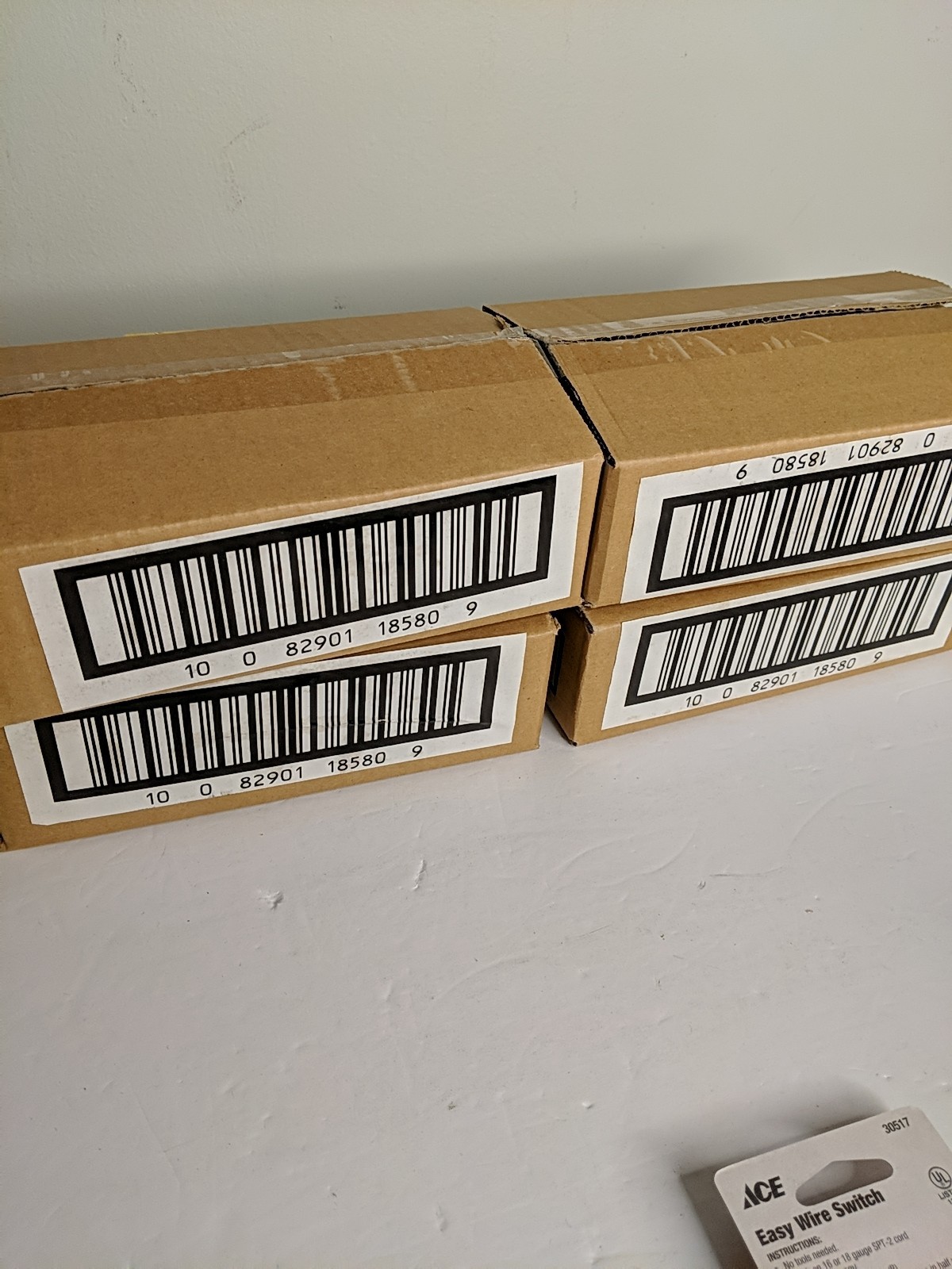 40x Black / Dark Brown Wire Cord Lamp Switches for 16 or 18 Gauge SPT-2 6A-125V gallery