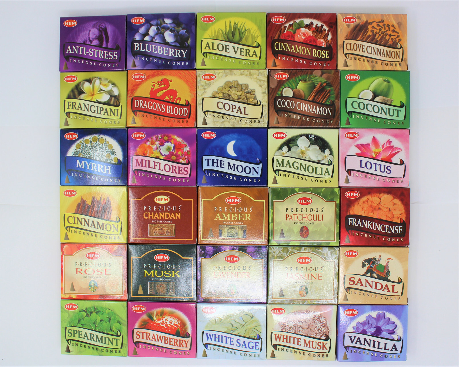 HEM Incense Cones - Mix and Match Scents - BUY 4 GET 4 FREE - FREE SHIPPING! gallery