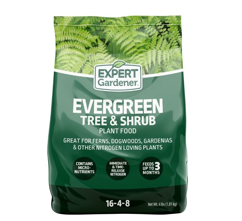 Expert Gardener Evergreen Tree and Shrub Plant Food, 16-4-8 Fertilizer, 4 lb. gallery