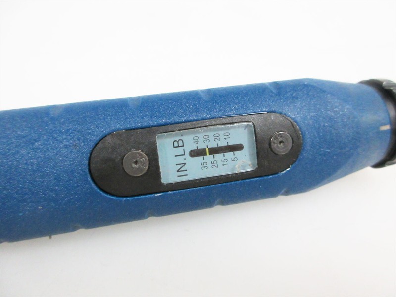 CDI TORQUE 401SM MICRO ADJUSTABLE SCREWDRIVER RANGE 5 TO 40-INCH POUNDS 1/4 INCH gallery