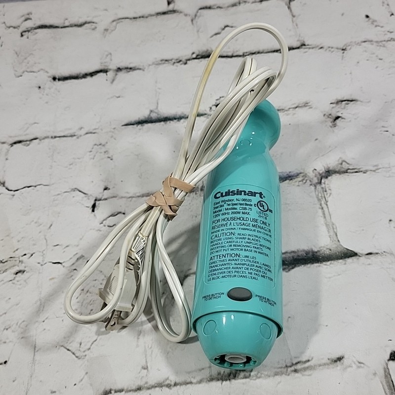 Cuisinart CSB-75 Smart Stick 2-Speed Immersion Blender Replacement Motor In Blue gallery