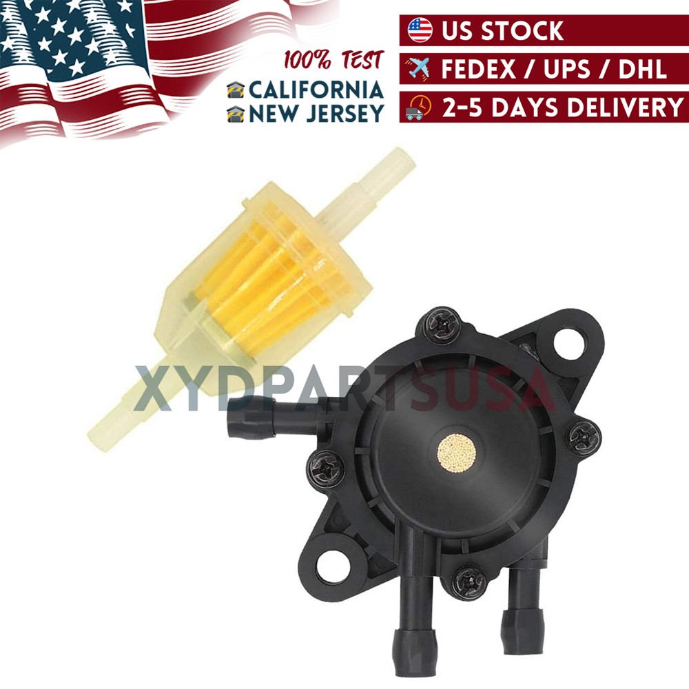 Fuel Pump For John Deere Craftsman Briggs & Stratton 808656 Lawn Mower Tractor gallery