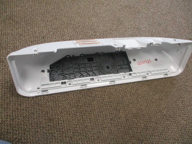 Whirlpool Cabrio Washer Console Touch Screen/Push Button Panel WPW10521079 gallery
