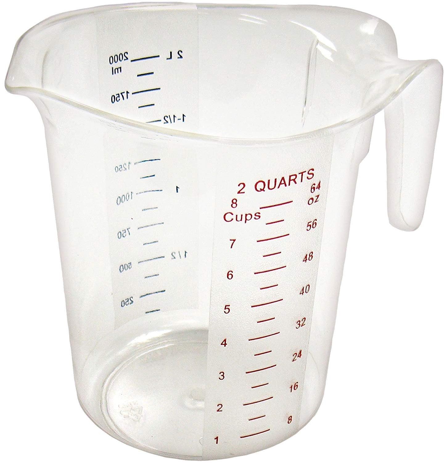 Winco Measuring Cup, Polycarbonate, 4-Quart gallery