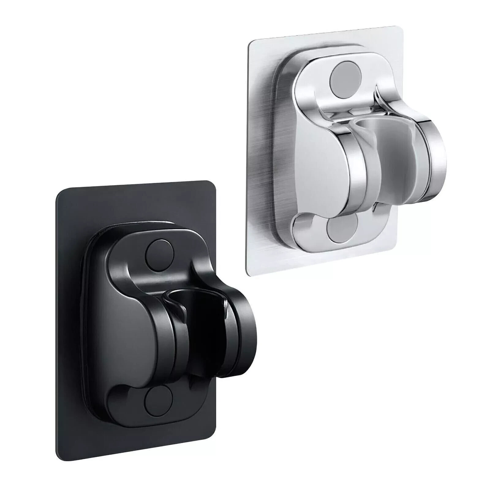 Self-adhesive Handheld Shower Head Holder Adjustable Wall Mount Shower Bracket gallery