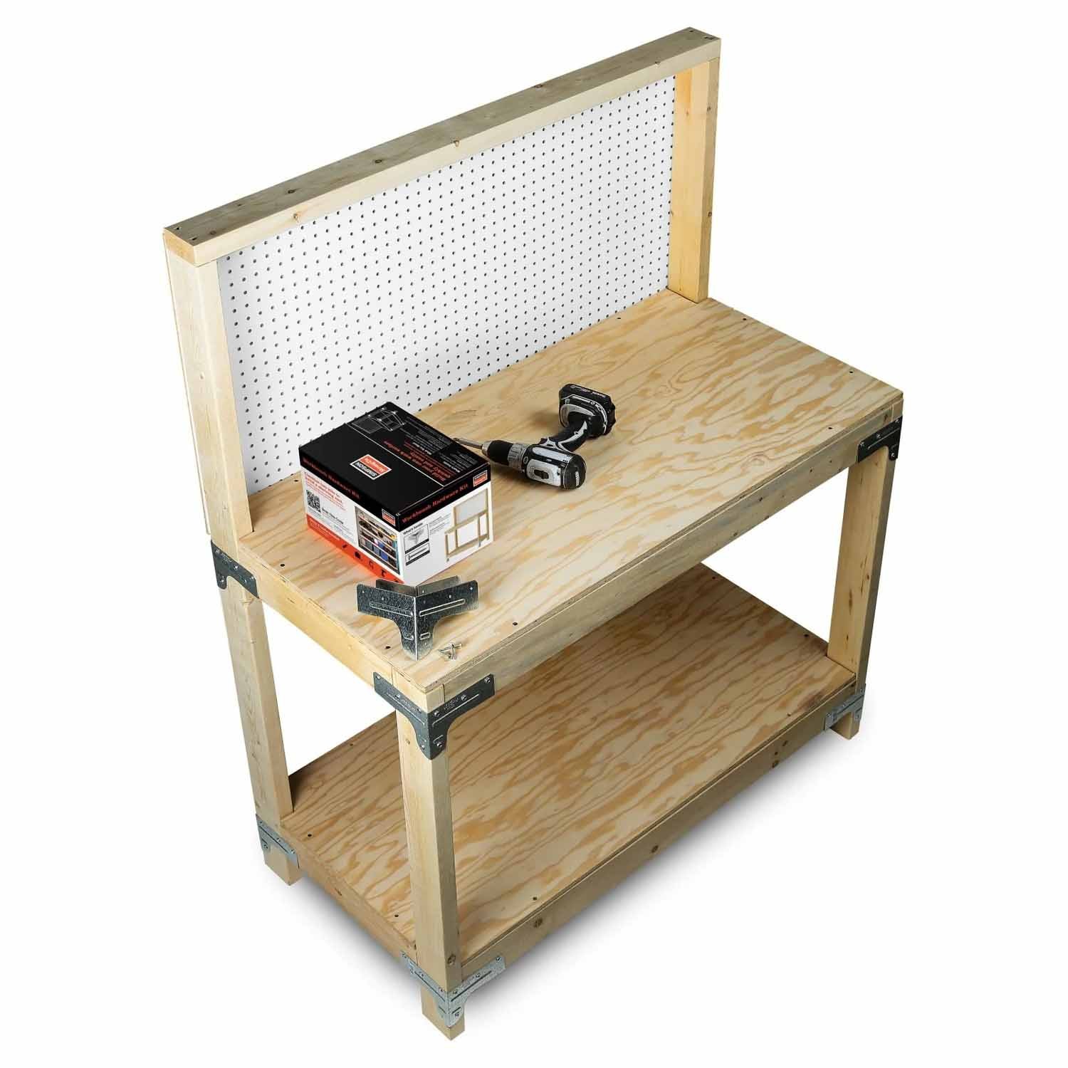 Simpson Strong-Tie WBSK Workbench & Shelving Hardware Kit ZMAX gallery