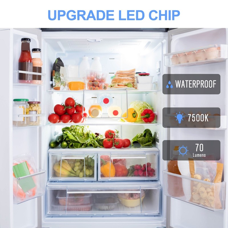 Refrigerator LED Light Set for Whirlpool Kenmore Maytag W10515058 & W10515057 gallery