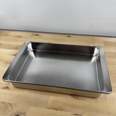 REVERE WARE 9×13 Rectangular Roasting Baking Pan 4 Qt. Stainless Steel #2523