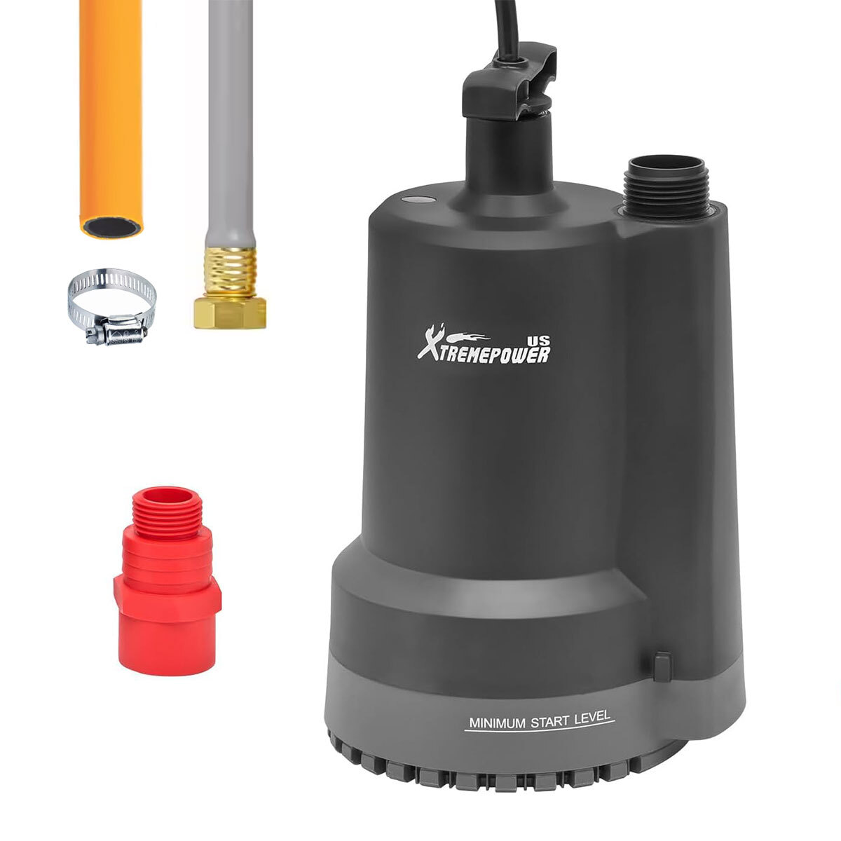 XtremepowerUS 1/3HP Submersible Utility Pump Sub Pump 2150GPH 31ft Lift Height gallery