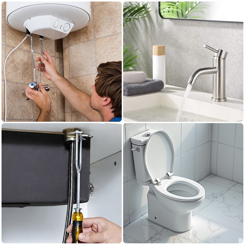 Telescopic Multi Function Sink Wrench Faucet Basin Installer Plumbing RepairTool gallery
