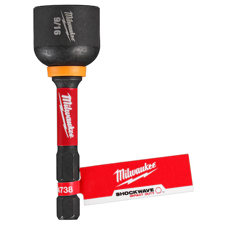 Milwaukee Tool 49-66-4738 Nut Driver Kit, 2 9/16 In L, Hex gallery