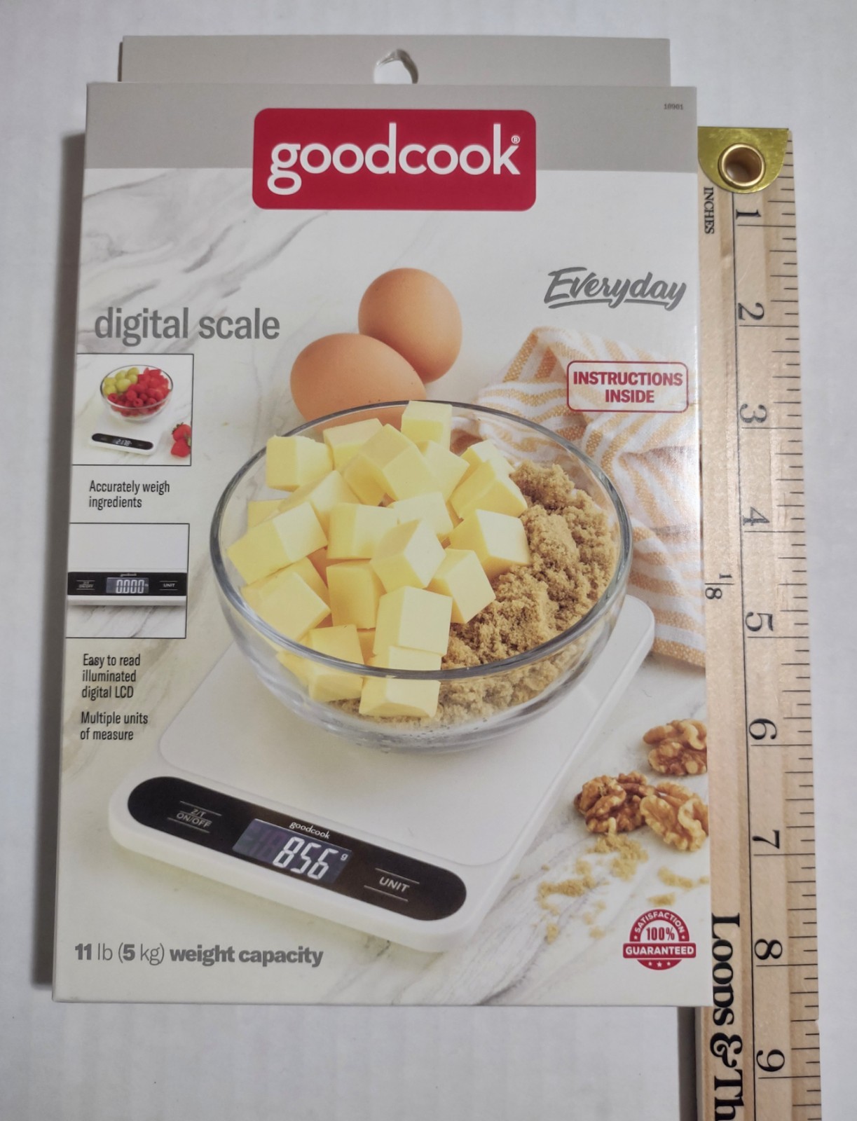 New Precision Digital Kitchen Scale, Goodcook Brand, 11 LB(5KG) Capacity gallery