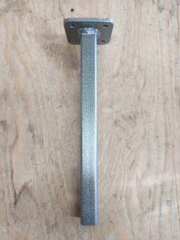 Powder Coated 1" Diameter Square Post Table Legs gallery