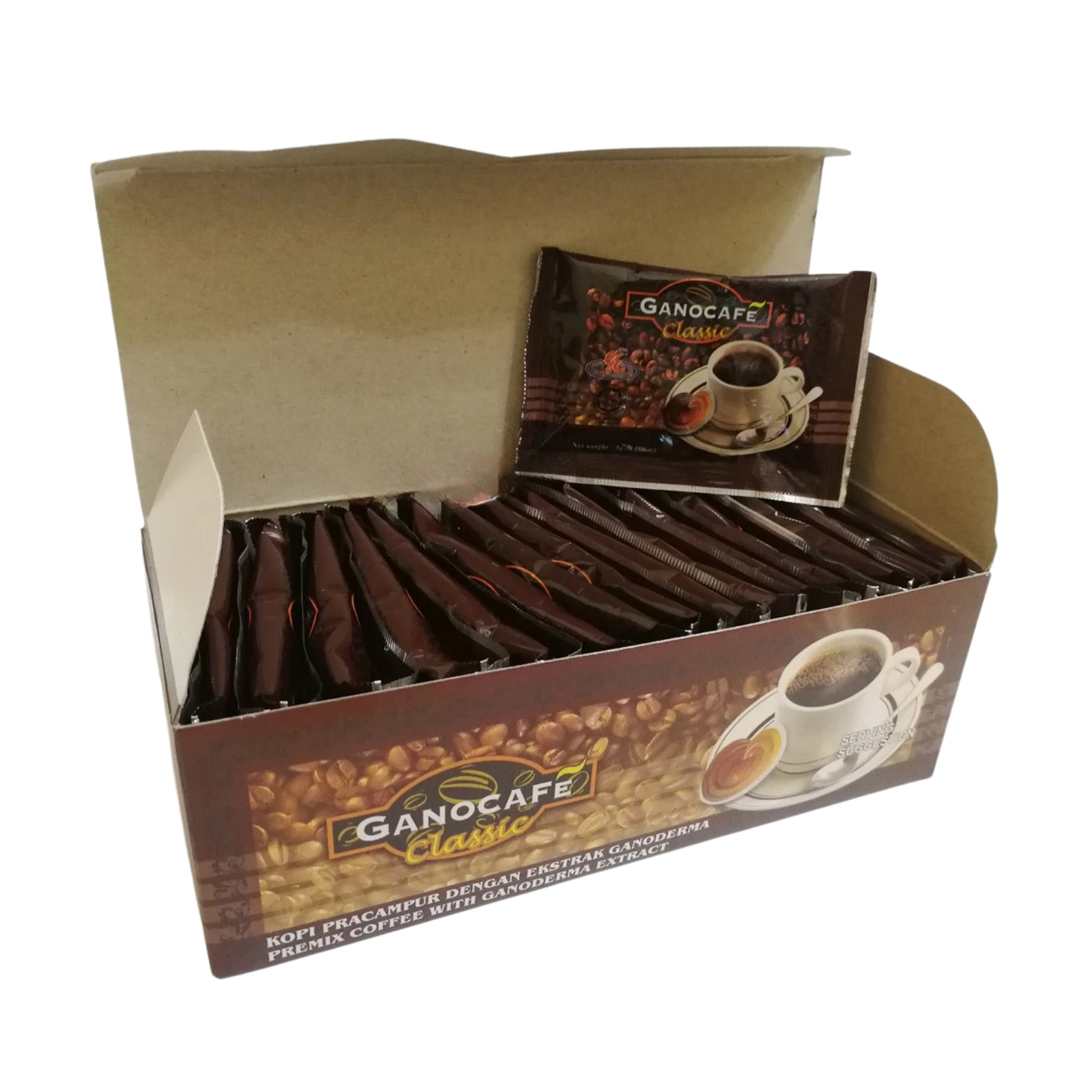 3 x Ganoderma Cafe, Coffee Ling Zhi Reishi (90 Sachets) gallery