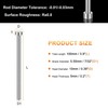 Straight Ejector Pin 7/32" Dia 100mm (3.9") Long GCR15 Round Straight Punch gallery