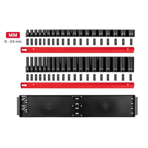 Tekton Sid91215 3/8 In Drive Impact Socket Set, Metric, 38 Pcs gallery