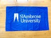 ST. AMBROSE UNIVERSITY FLAG BANNER 57" X 33" W/ BRASS GROMMETS gallery
