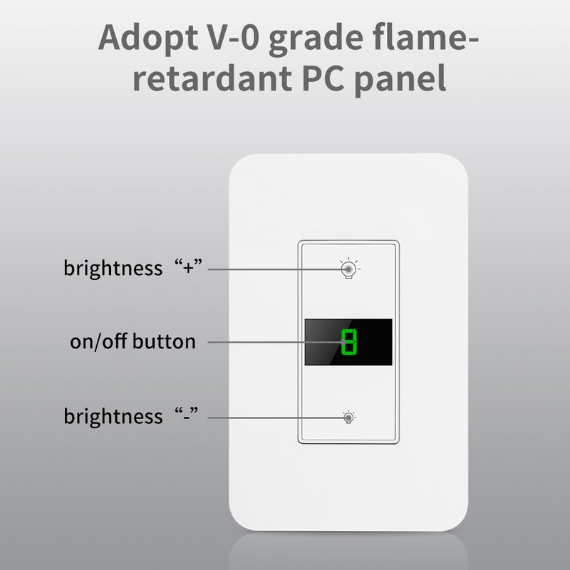 4 Pack Smart Dimmer Light Switch Works With Alexa Google Home Neutral Wire Needs gallery