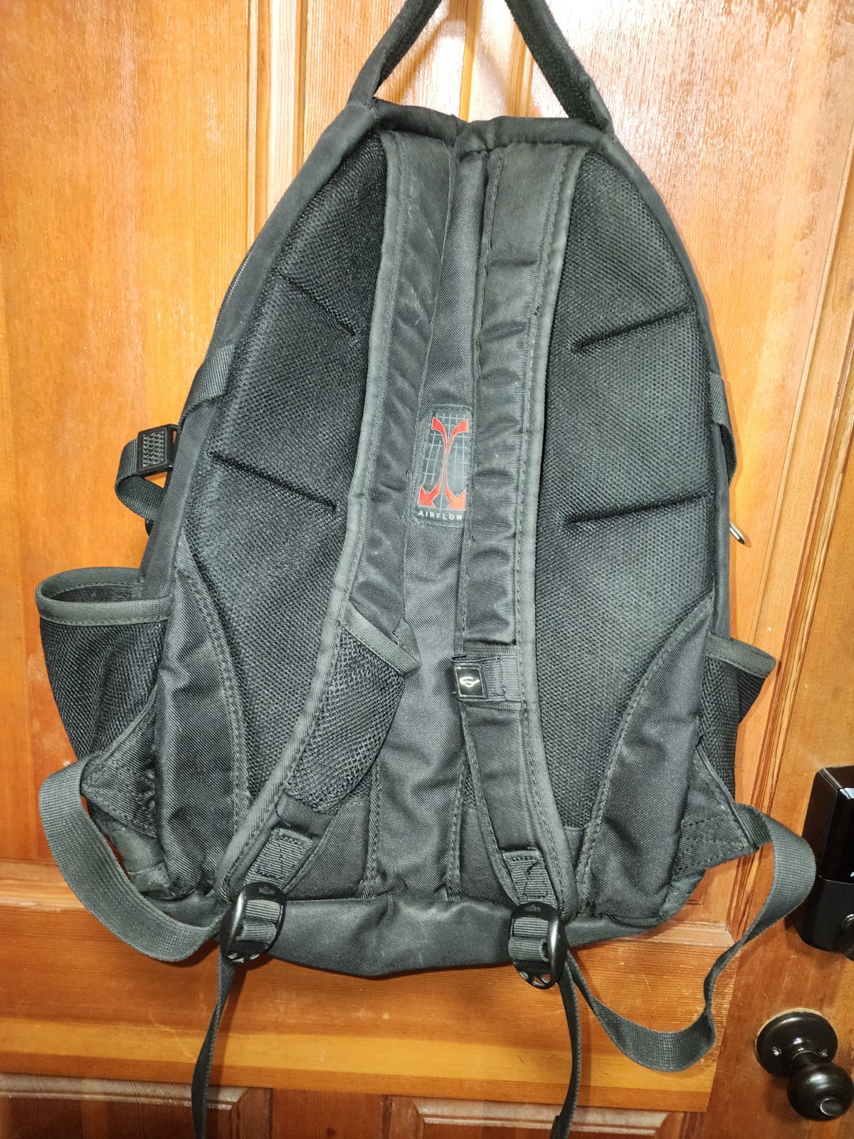 Swiss Tech Alps Backpack Black and Gray Airflow 3