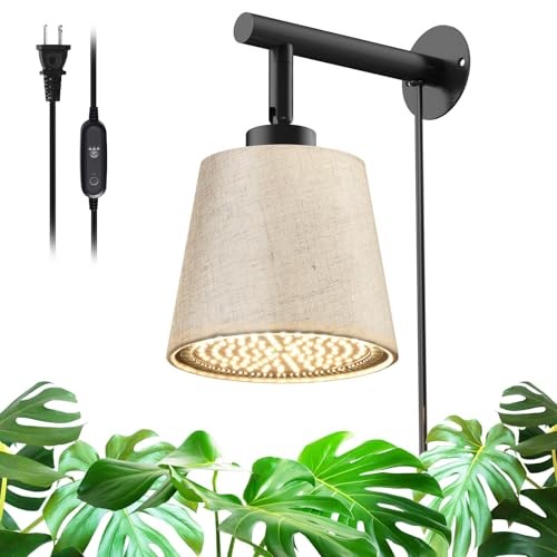 Hanging Grow Lights for Indoor Plants, 25W Full Spectrum, 4H/9H/14H Timer, gallery