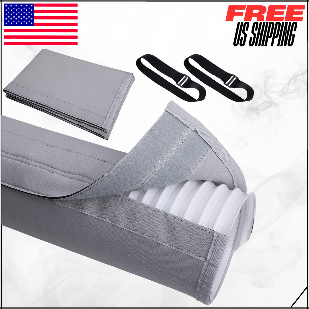 Insulated AC Hose Cover Wrap For Portable Air Conditioner 5" & 5.9" Diameter gallery