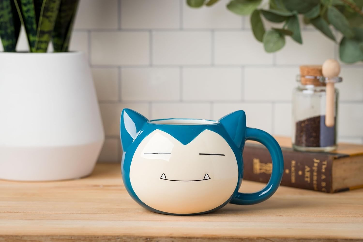 Nintendo Pokemon Snorlax Face Ceramic 3D Sculpted Mug 20 Ounces gallery