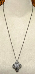 Cathedral Art Celtic Prayer Locket Necklace, One Size, Silver PL215
