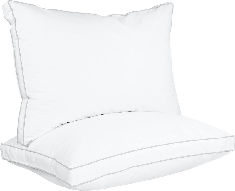Utopia Bedding Bed Pillows For Sleeping Queen Size White Set Of 2 Soft Fluffy gallery