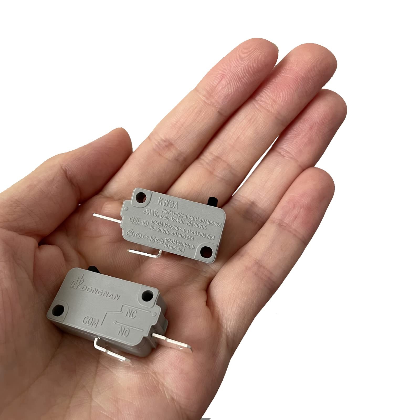 Microwave Door Interlock Switch KW3A 16A 125VAC 250VAC 2 Normally Open gallery
