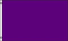 3X5 Purple Flag Solid Plain Purple Premium Banner Grommets Polyester FAST SHIP