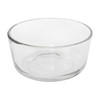 Pyrex (2) 7201 4-Cup Glass Bowls & (2) 7201-PC Cadet Blue Lids gallery